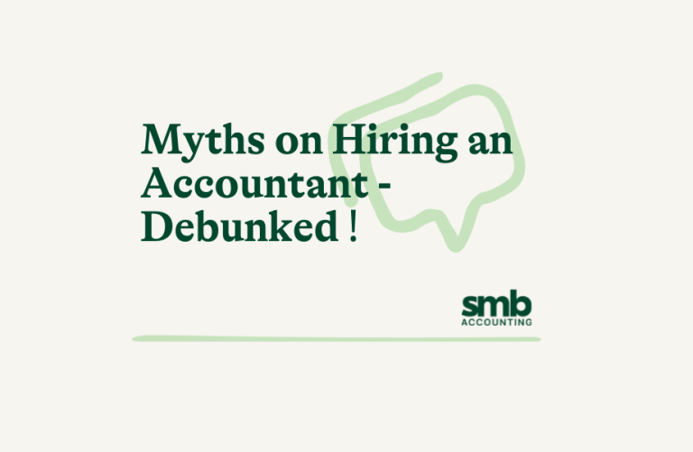 Read more about the article Top 7 Common Myths on Hiring Accounting Services, Debunked