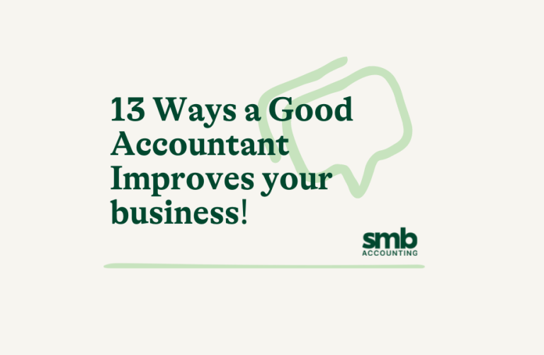 Read more about the article 13 Ways a Good Accountant Can Improve Your Business