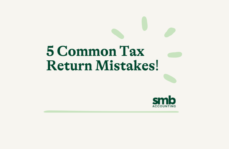 Read more about the article Avoid These 5 Common Tax Return Mistakes in Australia