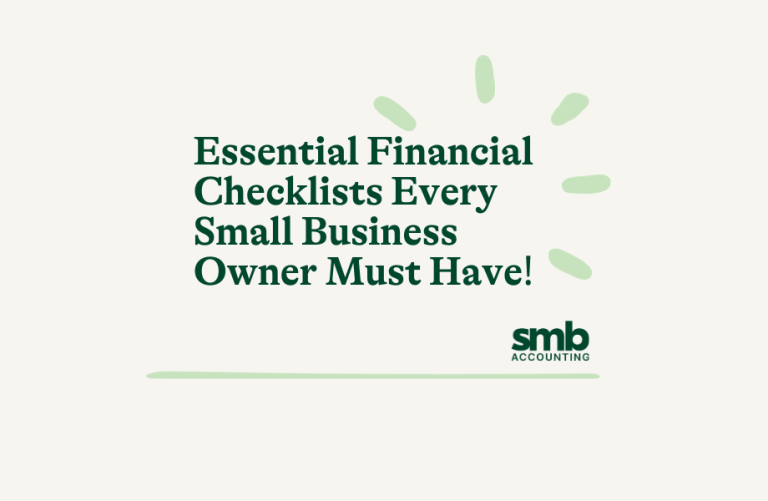 Read more about the article Essential Financial Checklists Every Small Business Owner Must Have: Budgeting, Cash Flow, Tax Planning, and More