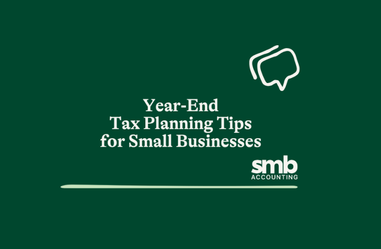 Read more about the article Year-End Tax Planning Tips for Small Businesses