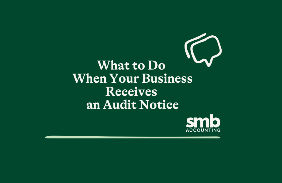 Read more about the article What to Do When Your Business Receives an Audit Notice