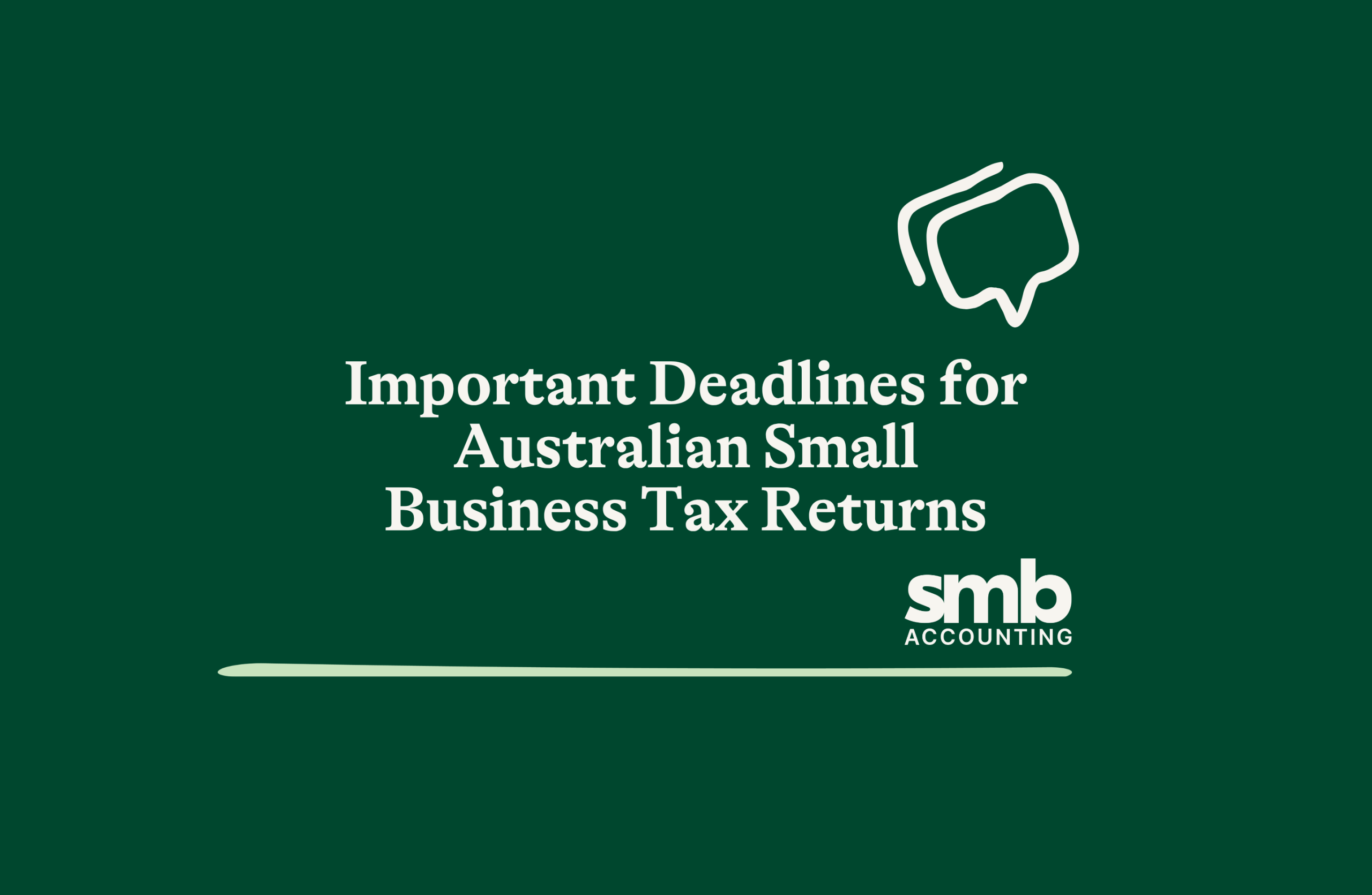 Read more about the article Important Deadlines for Australian Small Business Tax Returns