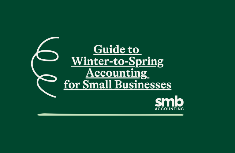 Read more about the article Guide to Winter-to-Spring Accounting for Small Businesses